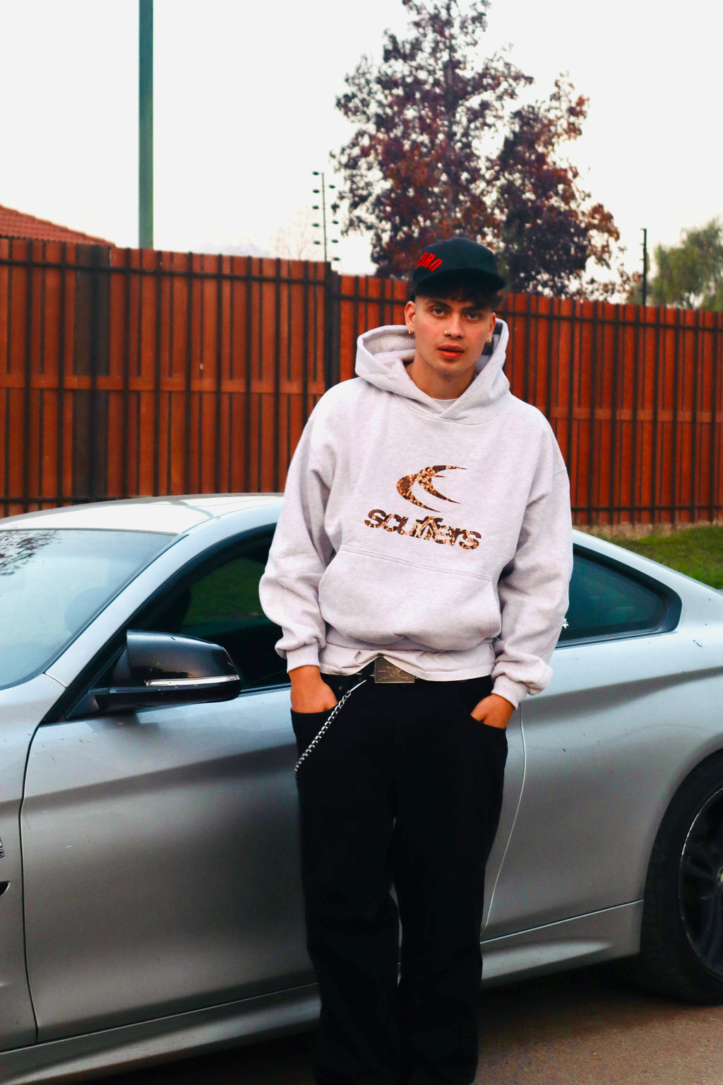 Poleron SAFARI Grey - Scuffers